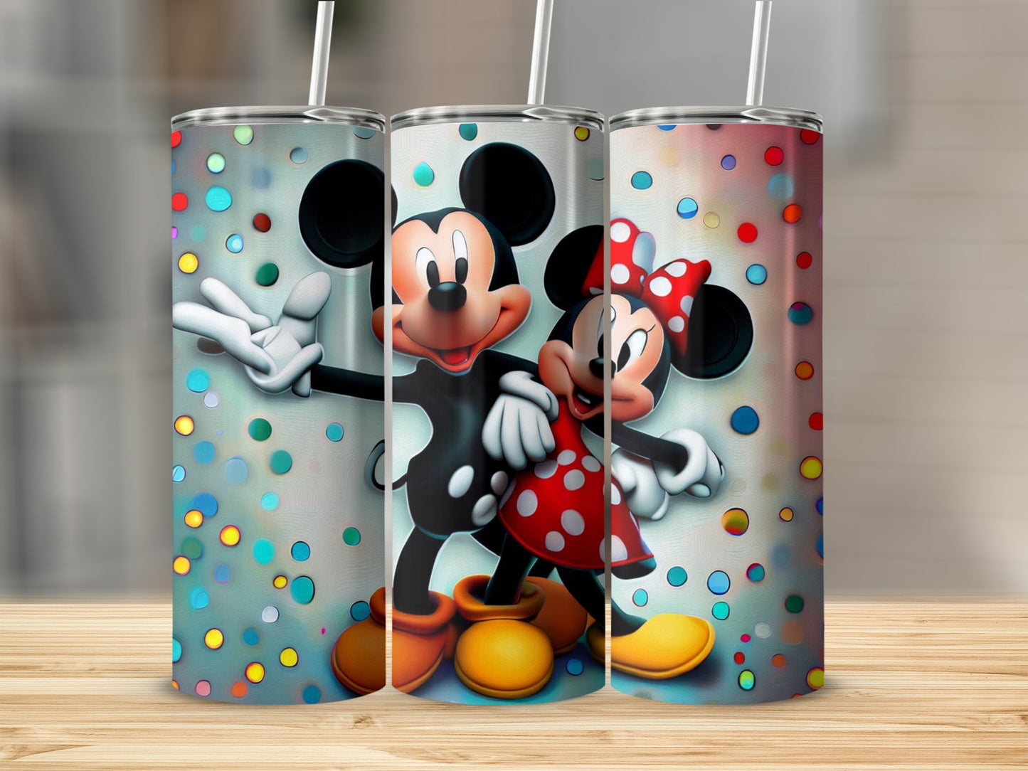 Fun Disney Design Vacuum Insulated Stainless Steel Tumblers