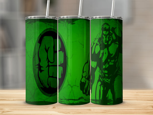 Hulk Background Design Tumblers
