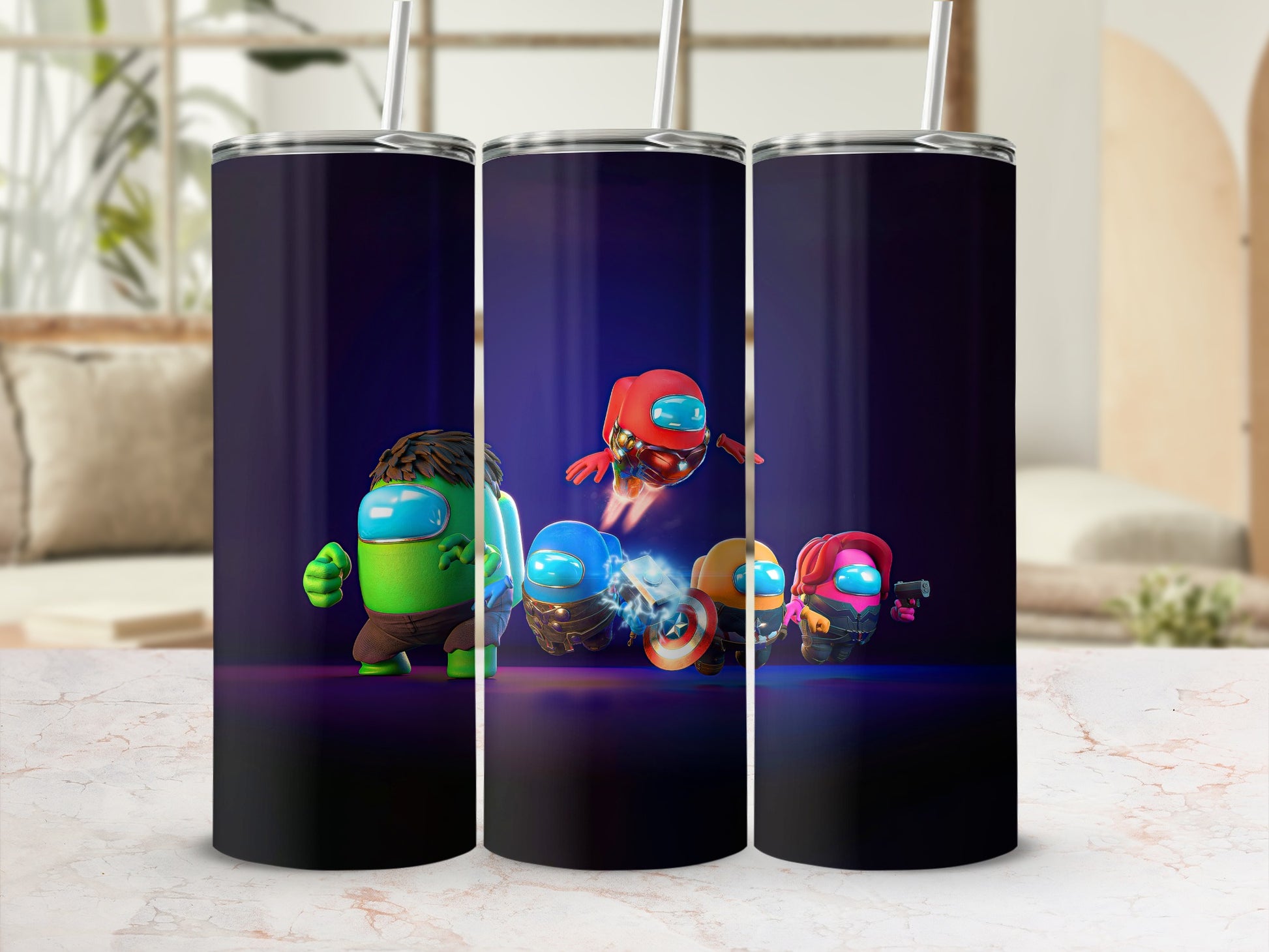 Among Us Character Design Insulated Tumbler Product