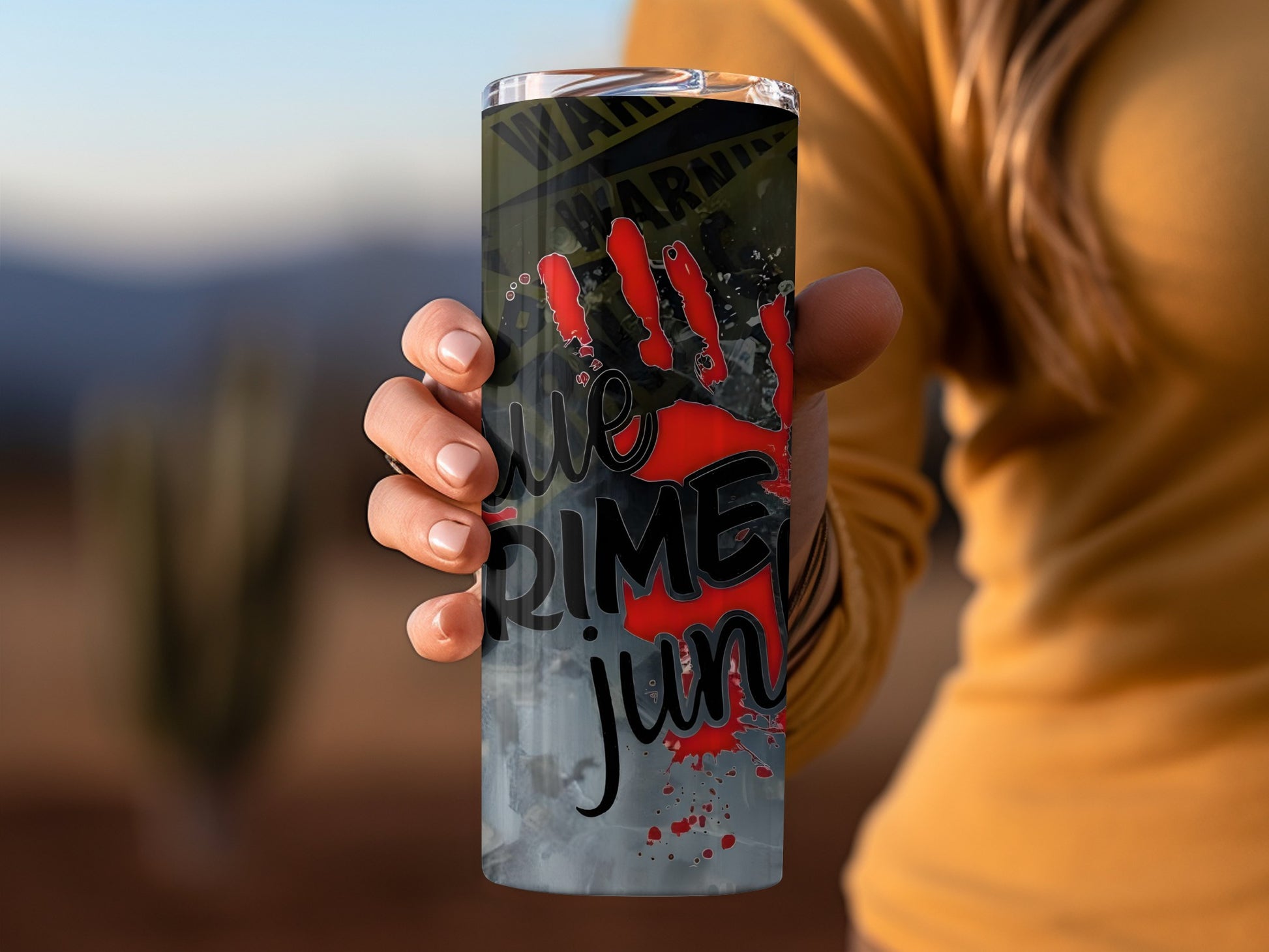Unique We Rime Jun Design Tumbler Cup Product