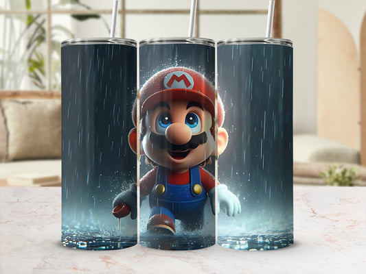 Iconic Video Game Character Printed Tumbler Cup