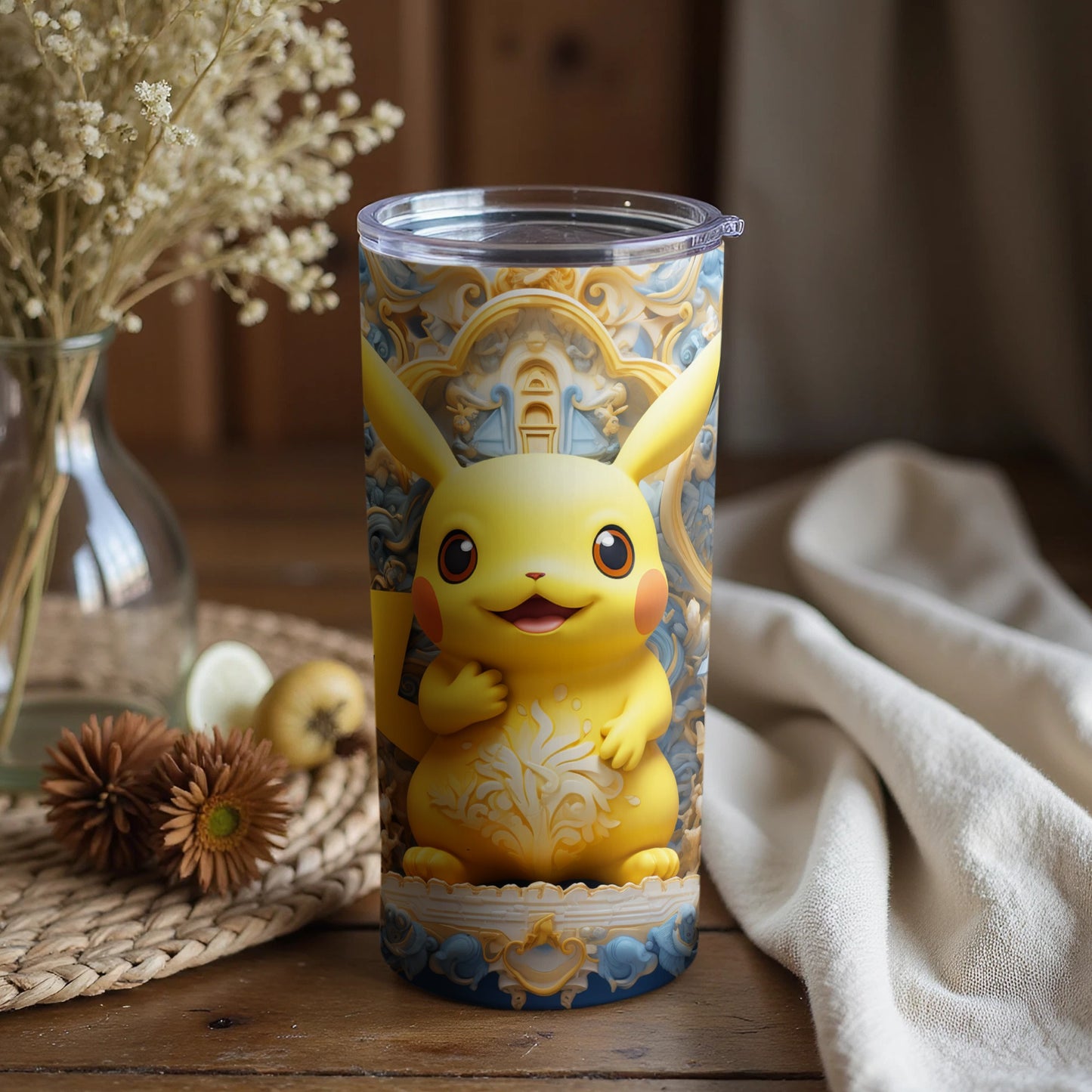 Adorable Pikachu Decorative Tumbler for Any Occasion