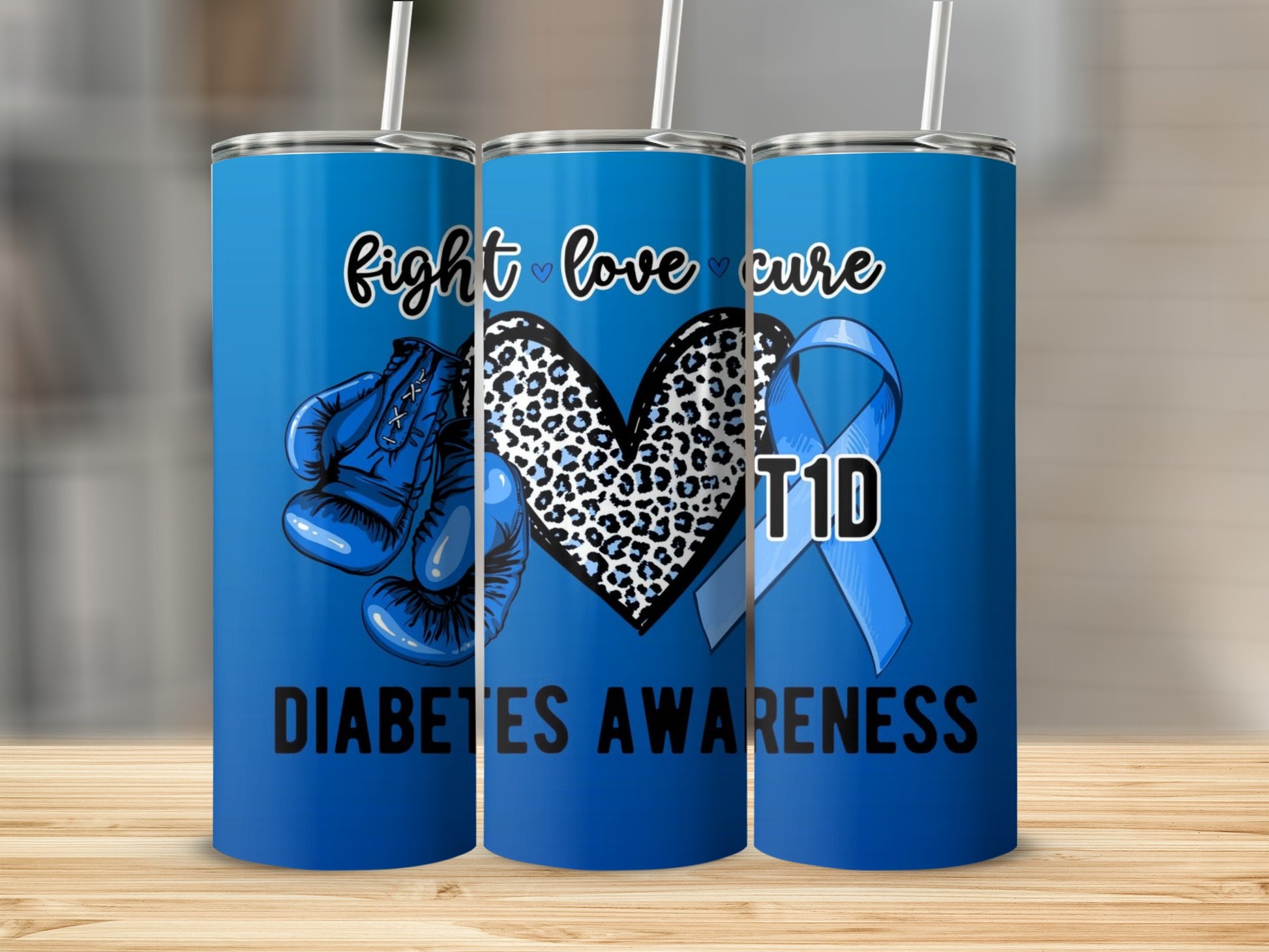 Fight Love Cure T1D Diabetes Awareness product