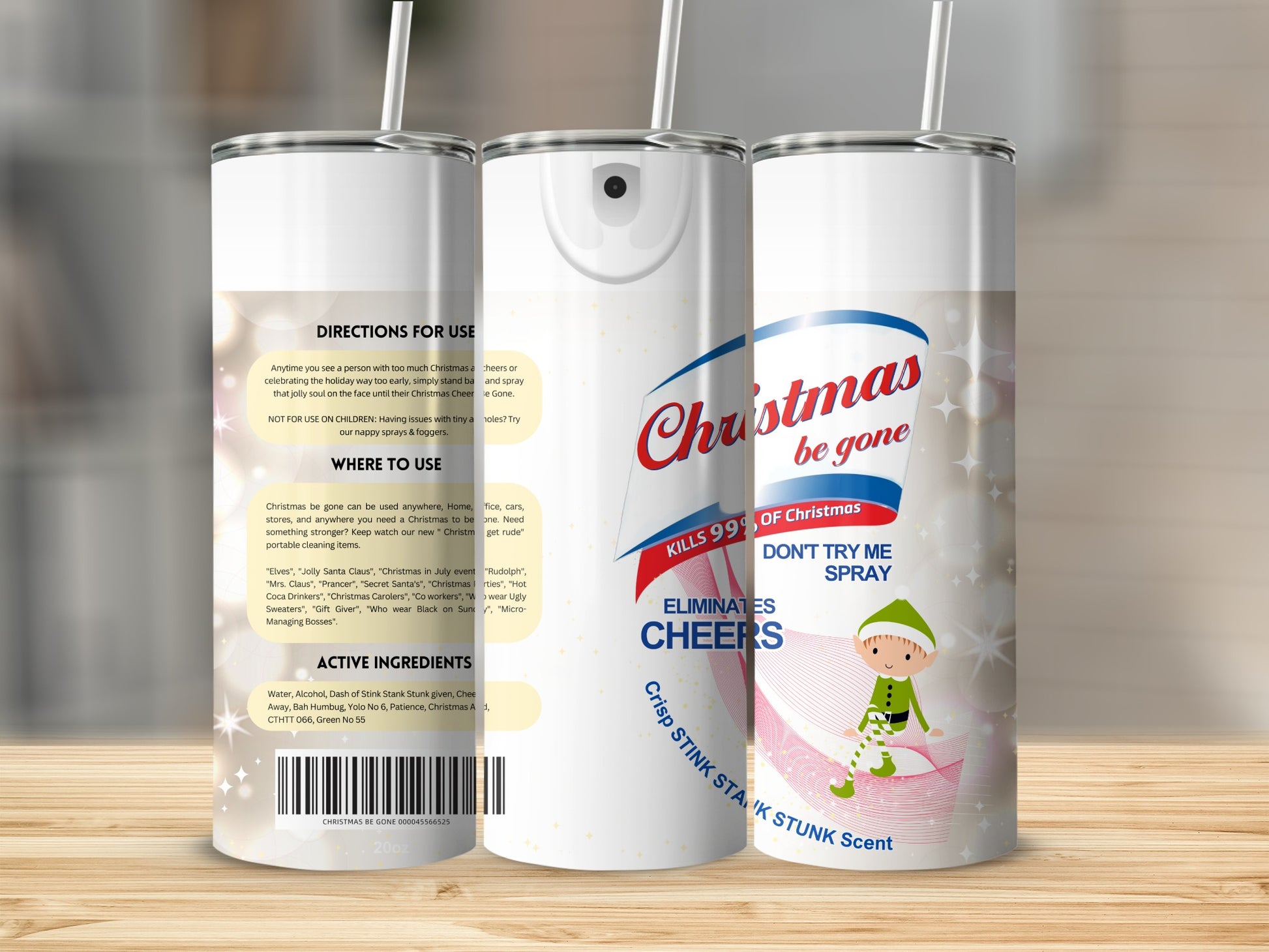Christmas Be Gone Kills 99 Percent Of Christmas Spray