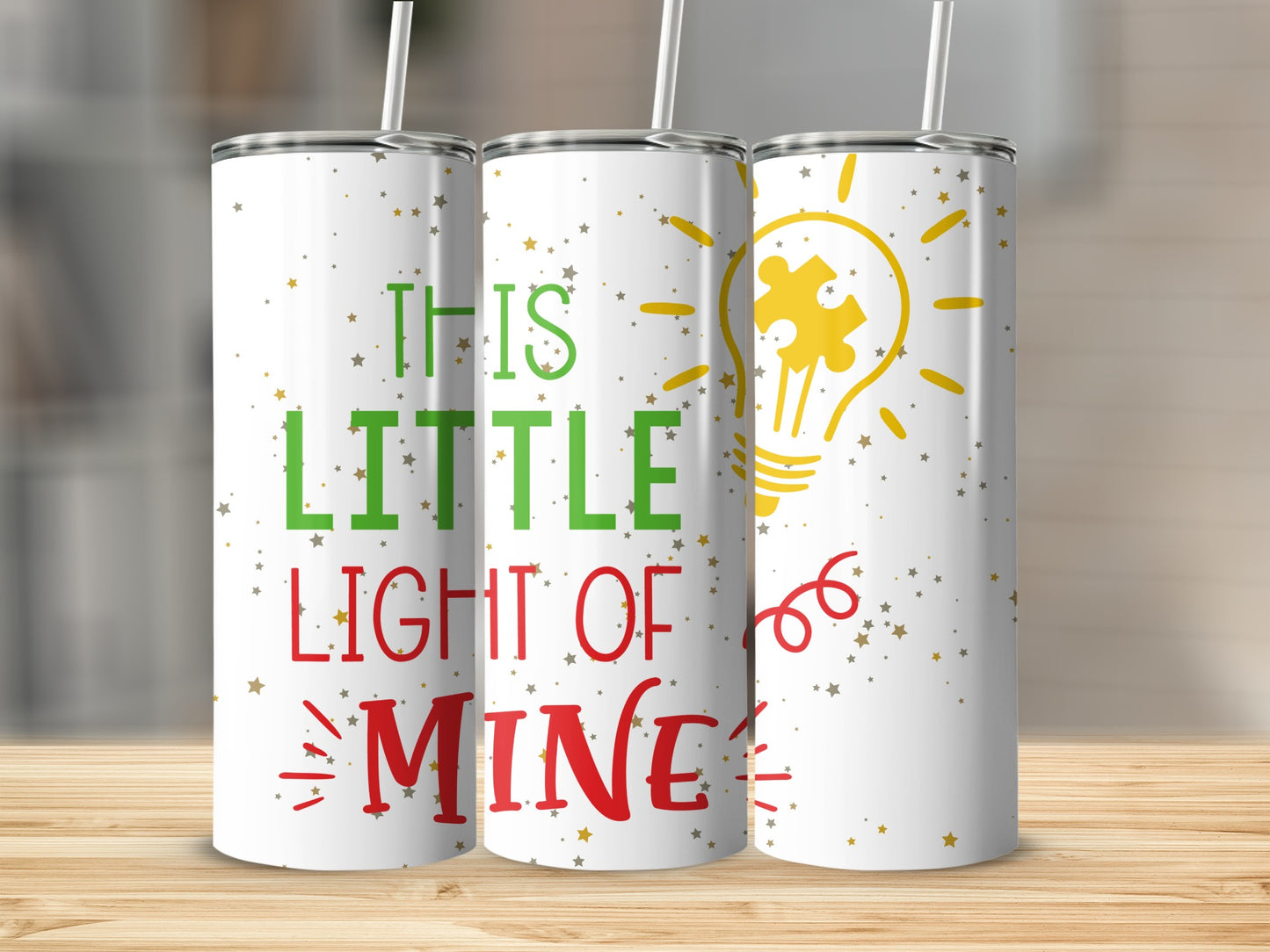 Inspirational Custom Little Light of Mine Tumbler