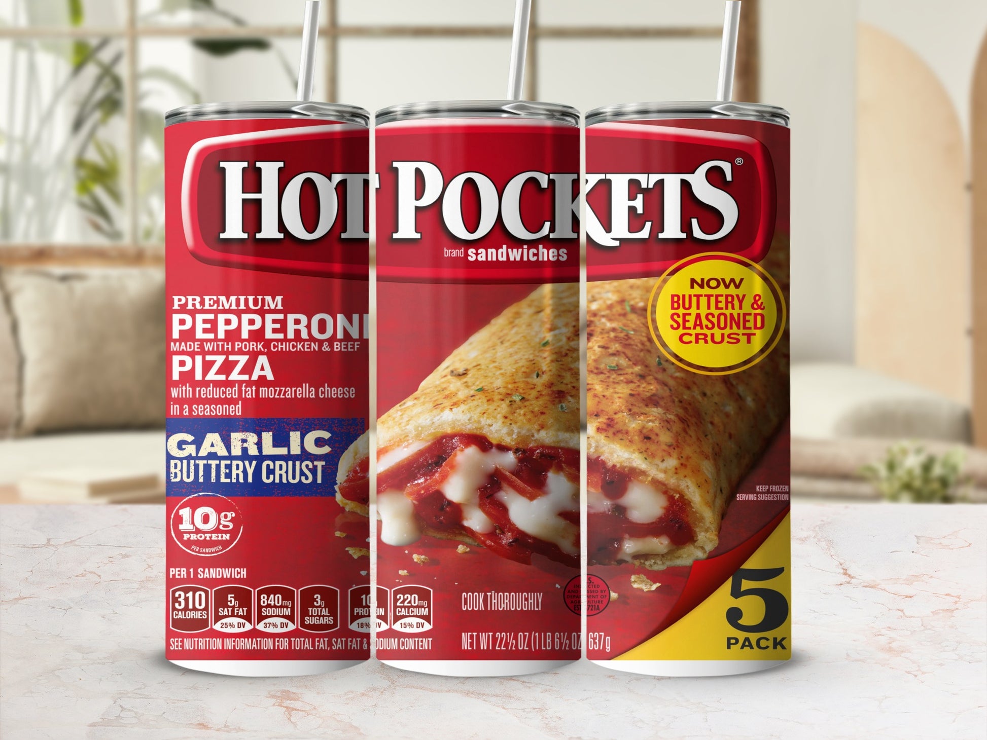 HOT POCKETS PREMIUM PEPPERONI PIZZA 5 PACK product type