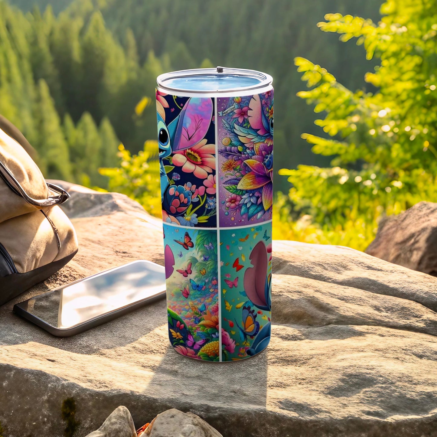 Colorful Nature and Animal Art Design Tumbler Product