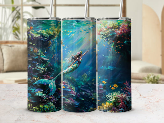 Mermaid Coral Reef Ocean Fish Sunlight Tumbler product type
Mermaid
Coral reef
Underwater
Ocean scene
Fish art
Aquatic life
Fantasy design
Mythical creature
Sea life
Colorful coral
Deep sea
Marine theme
Nature inspired
Unique gift
Drinkware art
Tumbler design
Sunlight rays
Mermaid tail
Vibrant ocean
Mystical sea