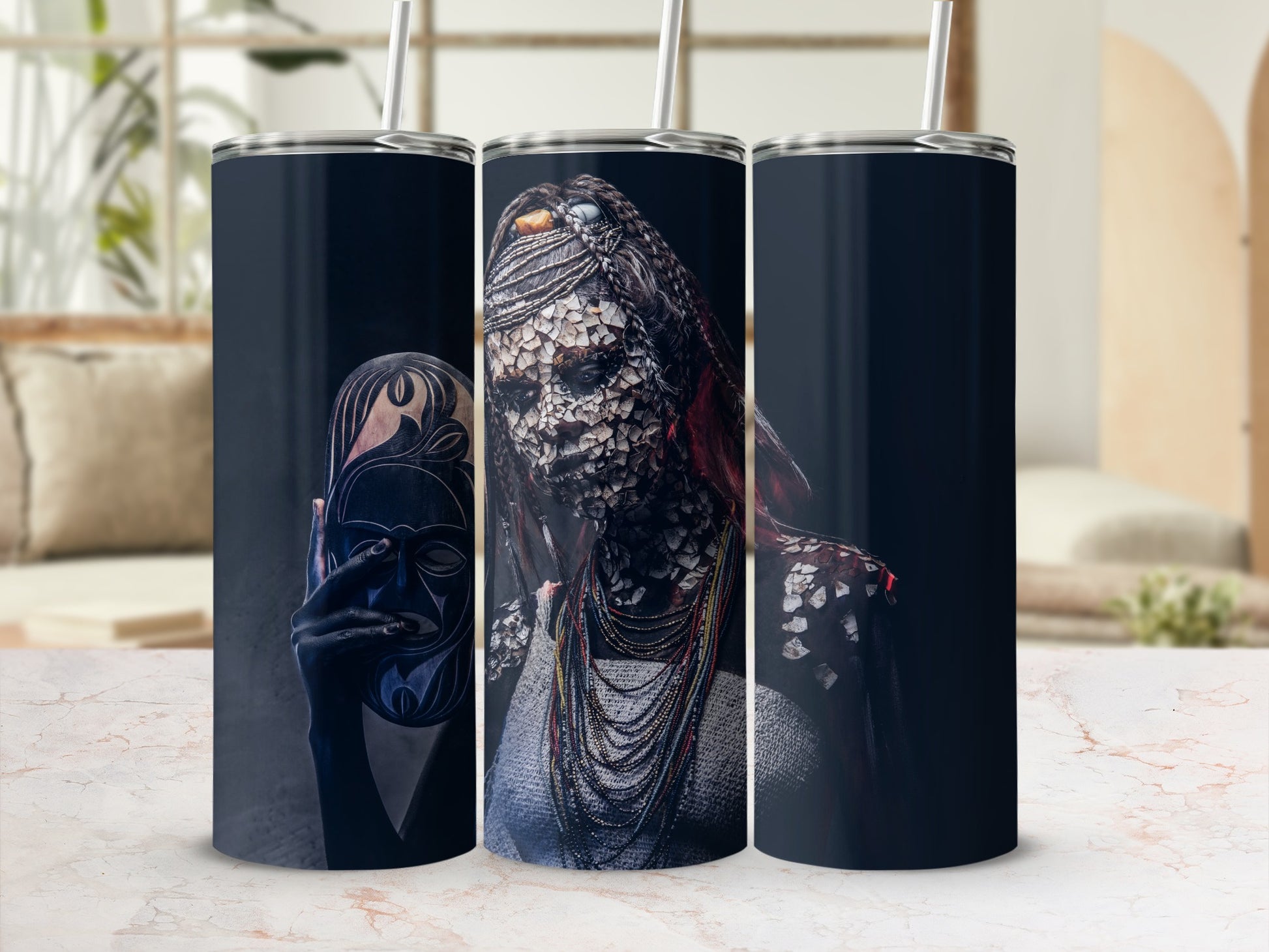 Unique and Stylish Tumblers with Artistic Designs