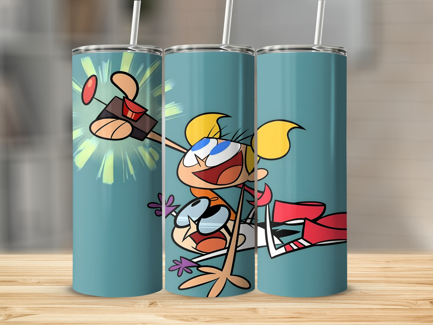 Colorful Cartoon Character Design Tumbler Product