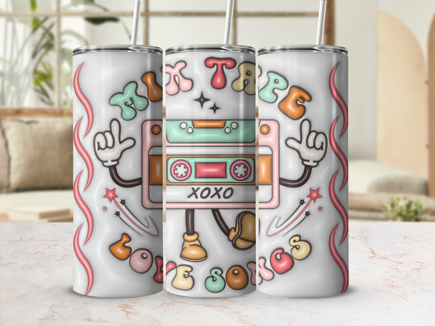 Retro Mixtape Love Songs Tumbler Perfect Gift Idea