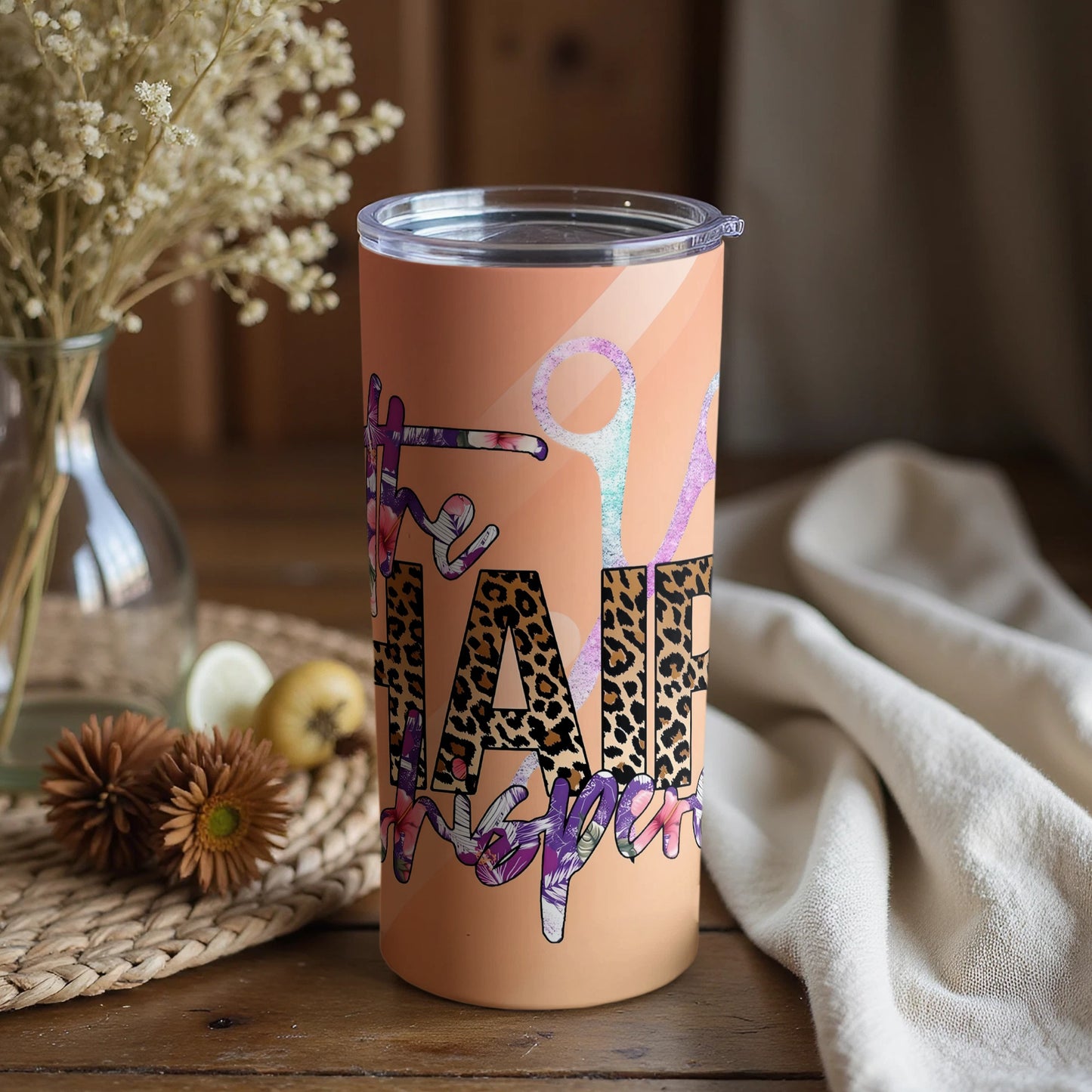 Fine AF Cheemaine Leopard Print Tumbler