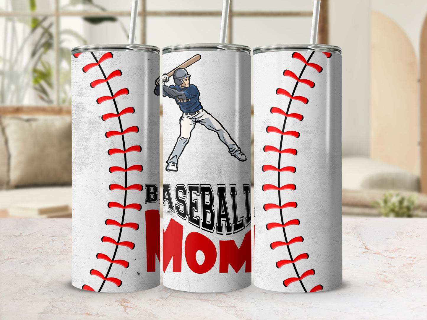 Baseball Mom Tumbler for Sports Enthusiasts