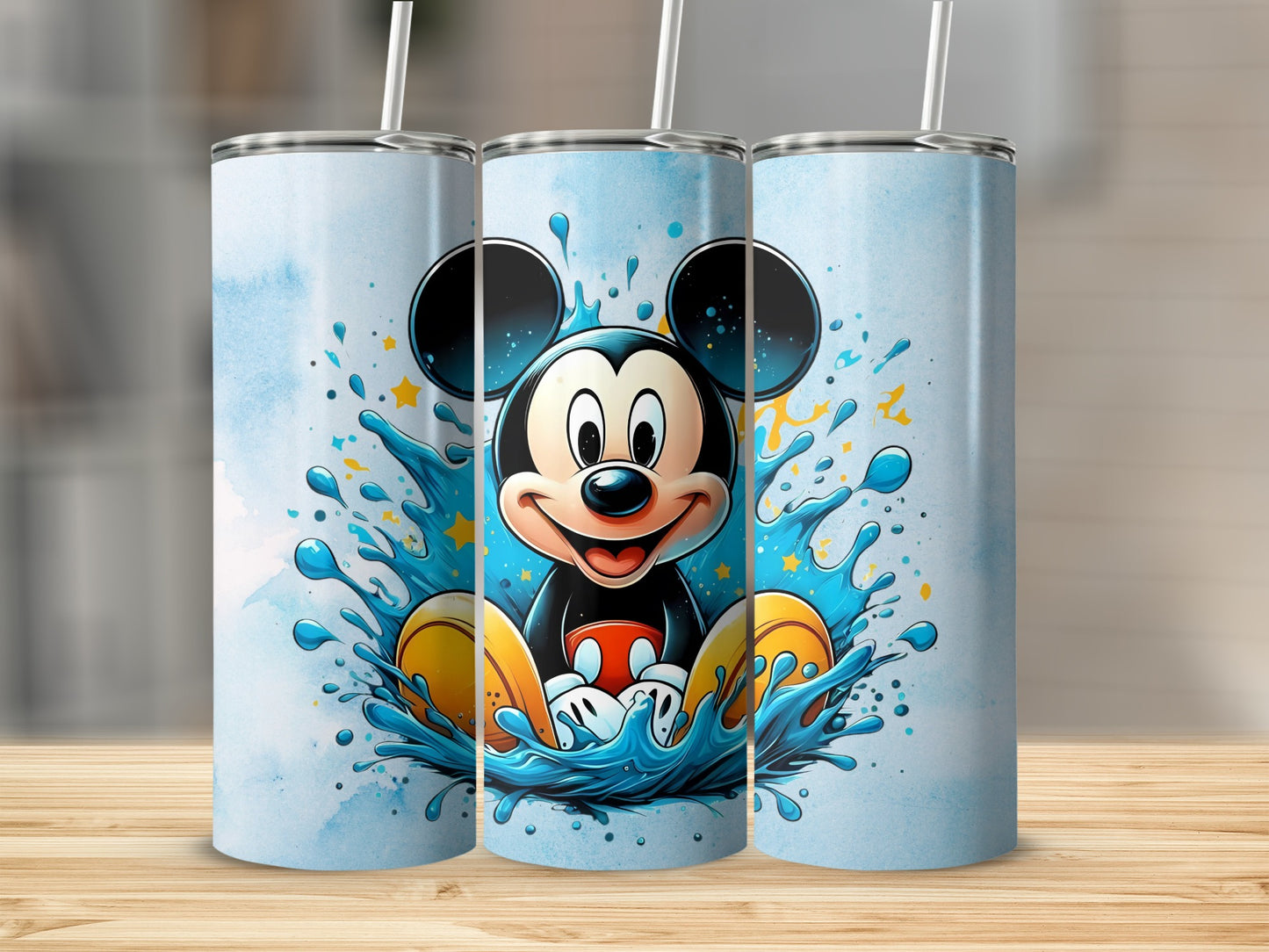 Mickey Mouse Splash Art Tumbler for All Ages Cup