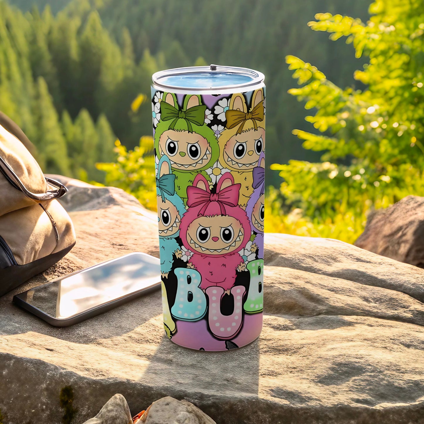 Colorful Cartoon Characters Tall Drinkware Product