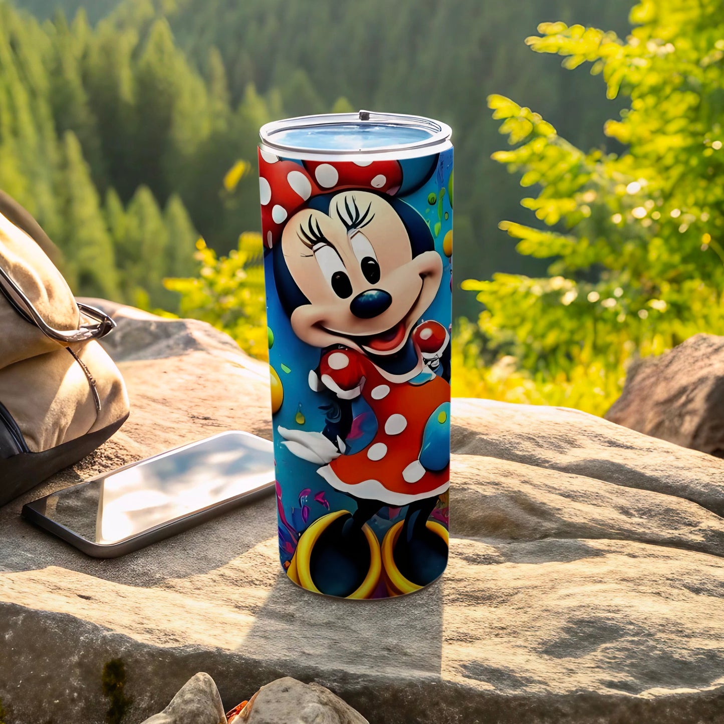 Minnie Mouse Character Design Insulated Tumbler Cup