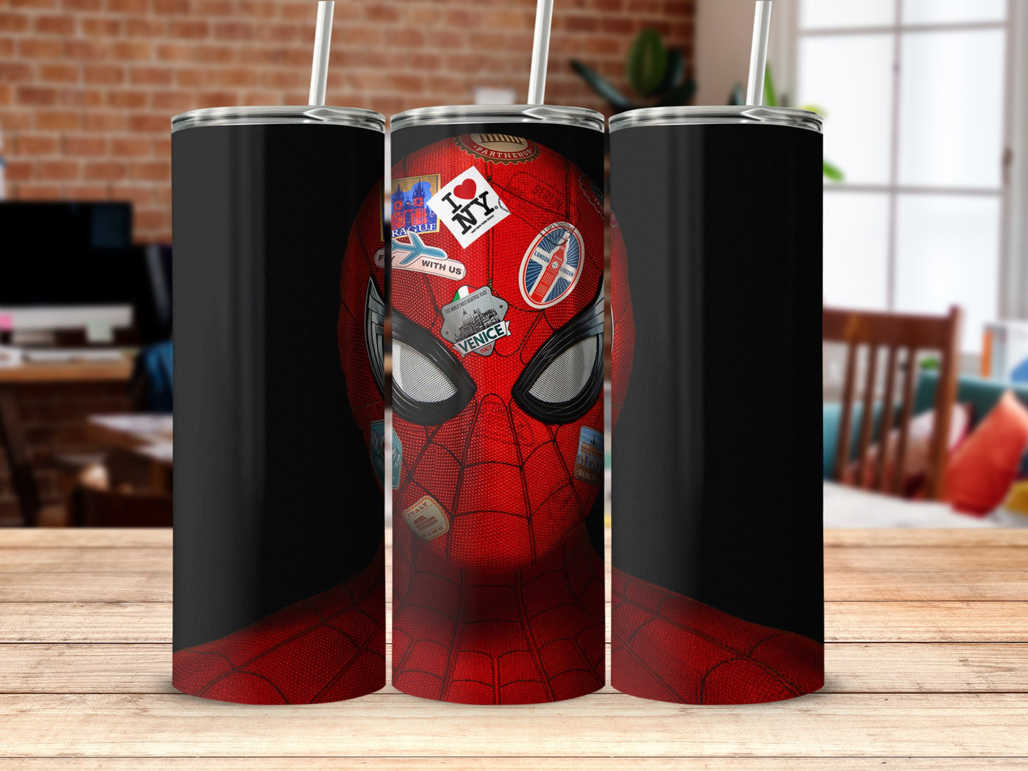 Spider-Man Travel Stickers NY Venice London product type