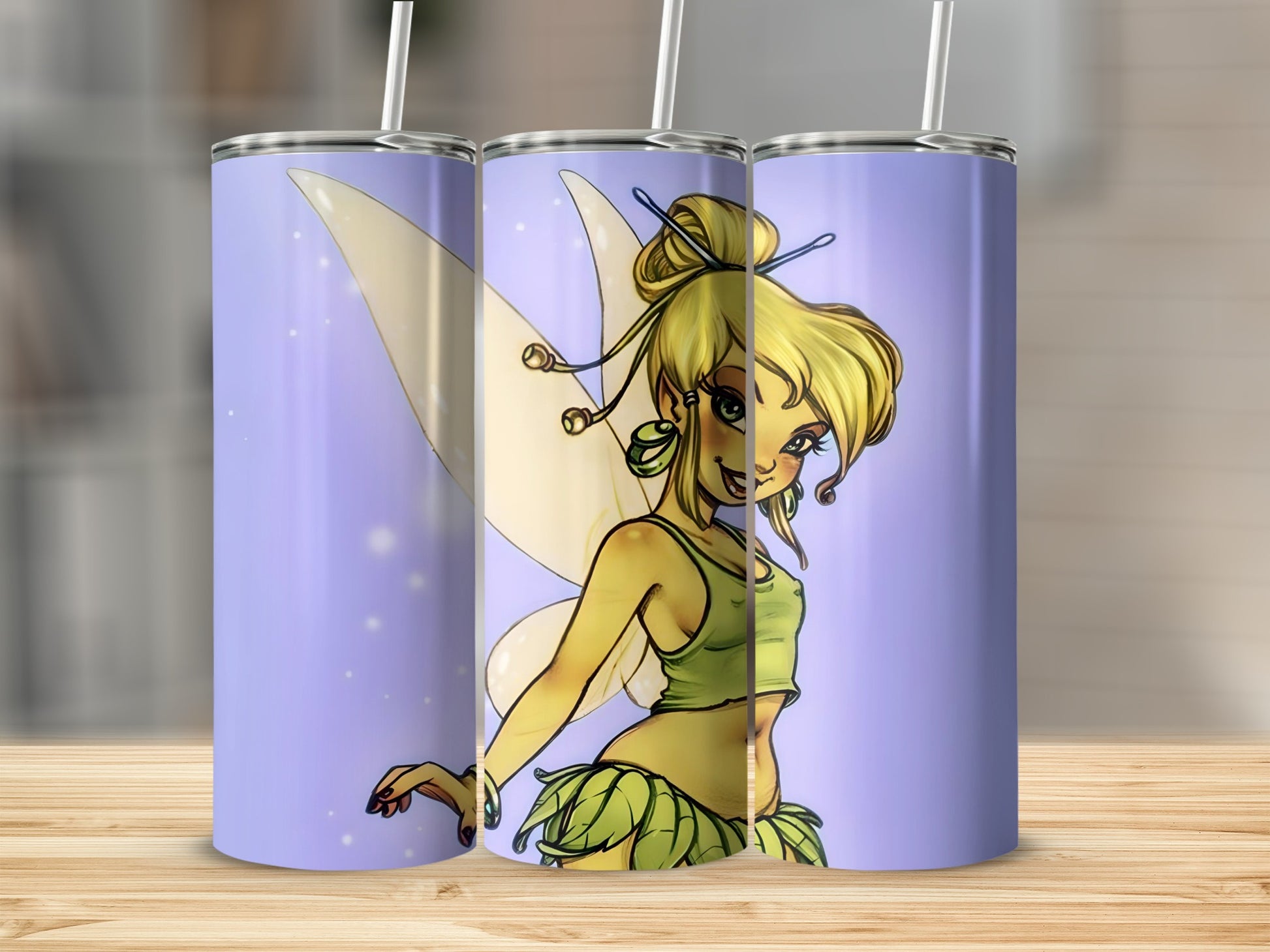 Charming Fairy Design on Elegant Tumblers Product