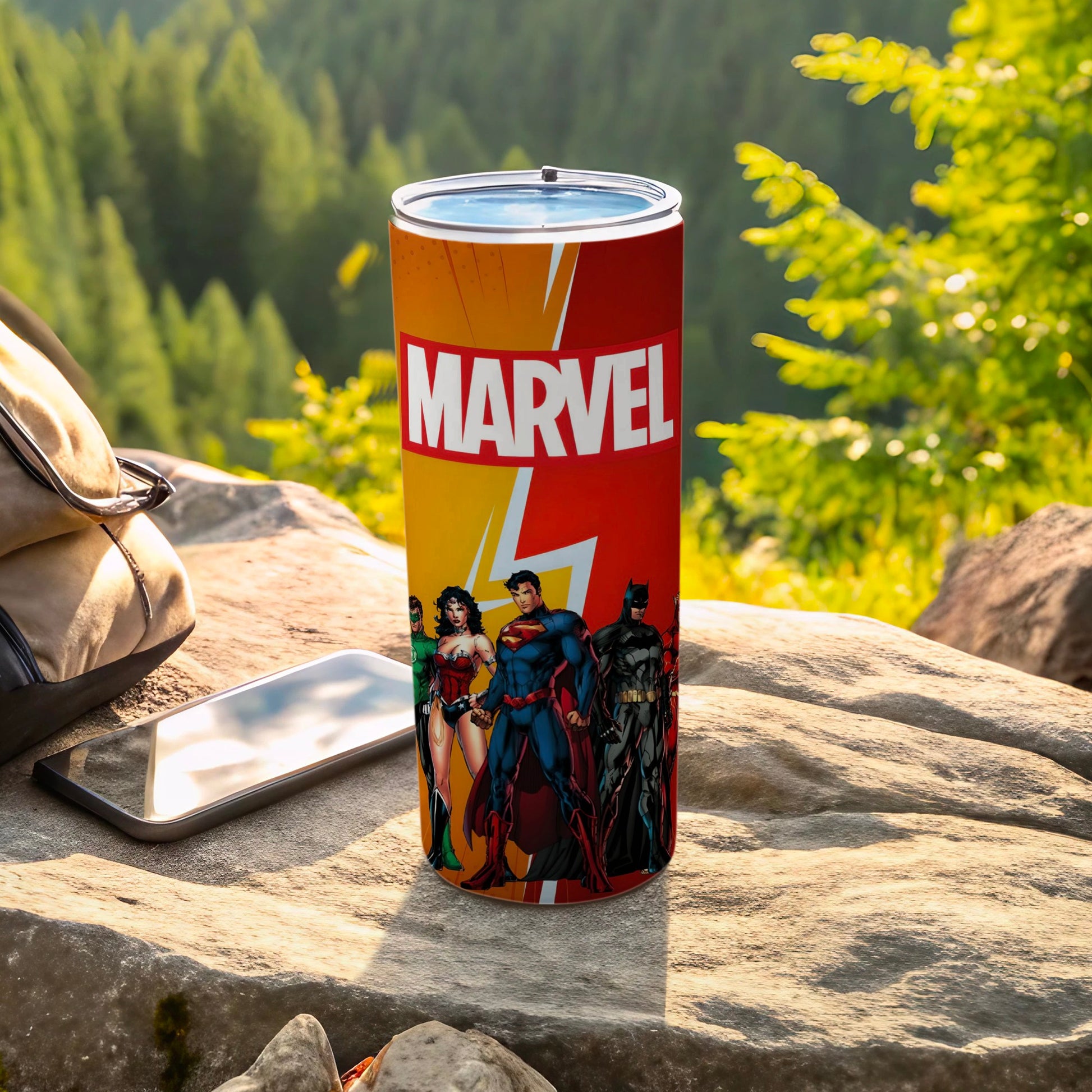 Marvel Superheroes Insulated Travel Tumbler Cup