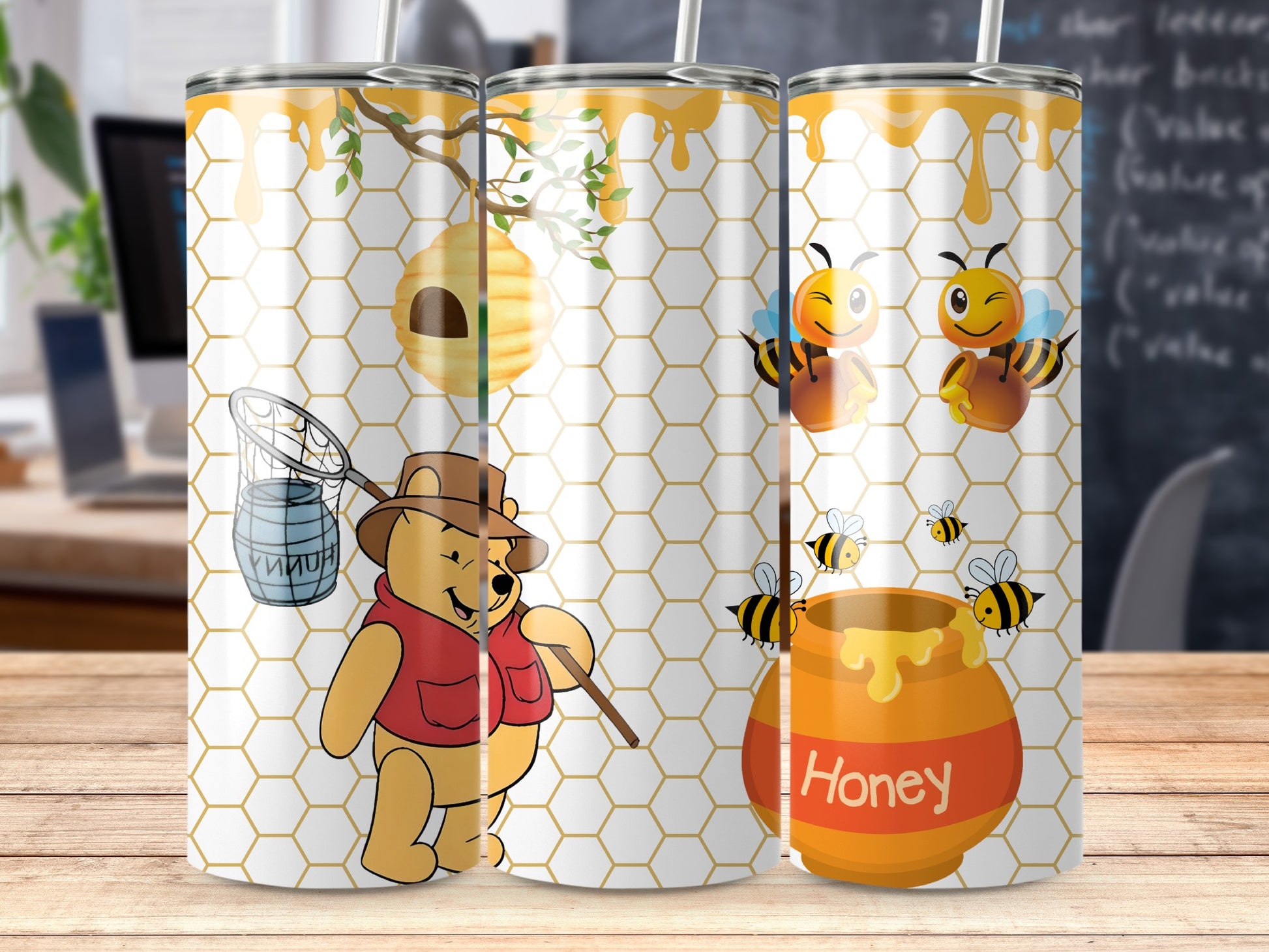 Winnie the Pooh and Honey Bees Tumbler Collection
