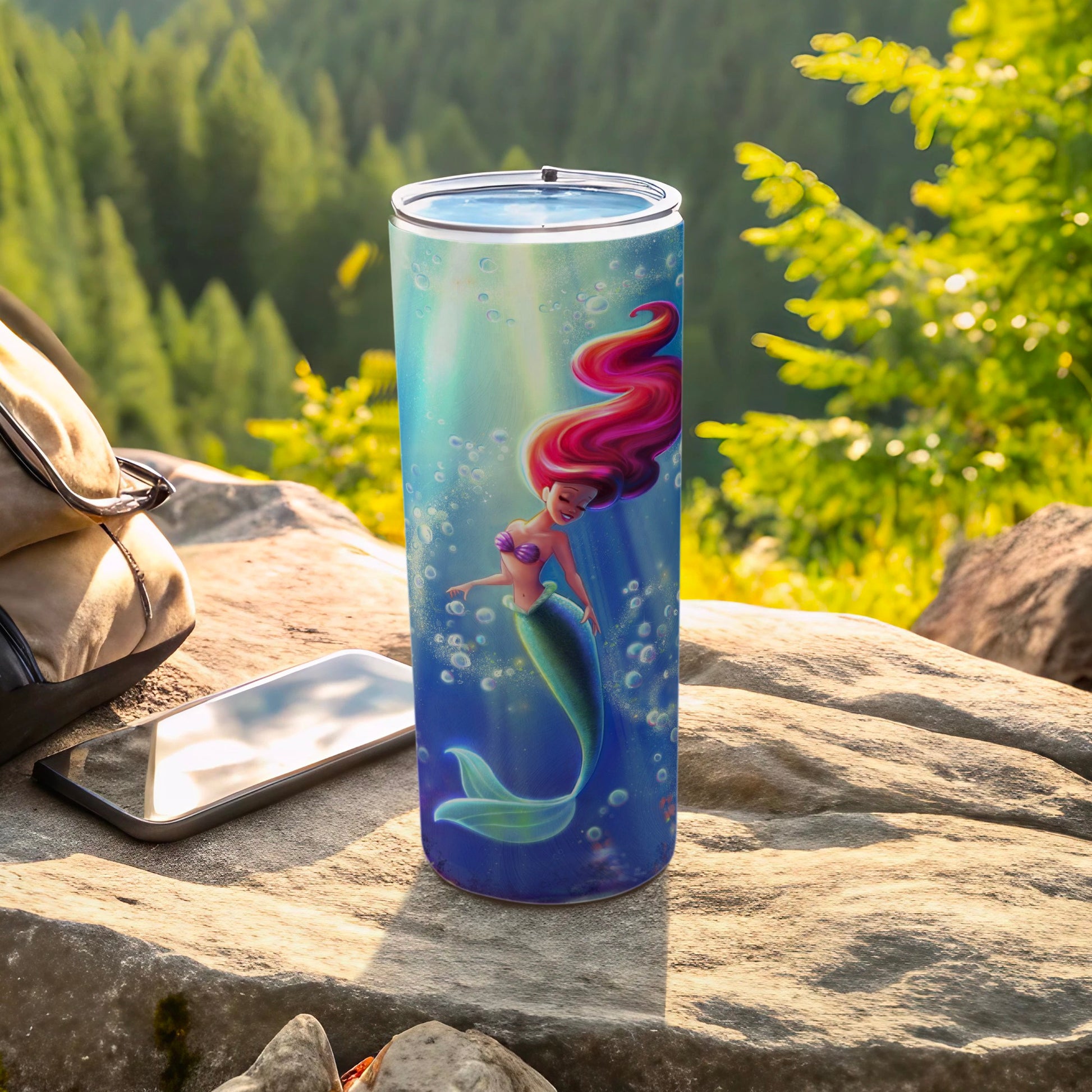 Magical Mermaid Theme Insulated Tumbler for All Ages