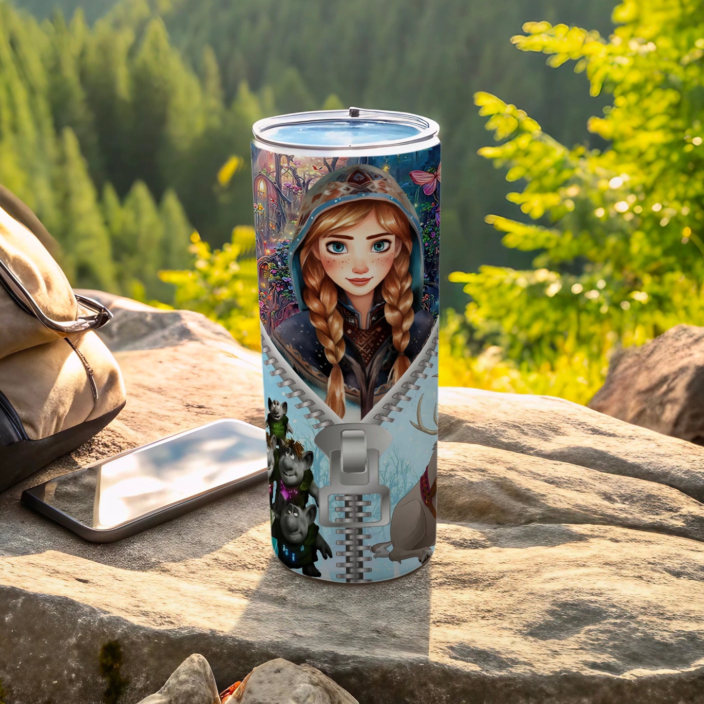 Fantasy Character Forest Adventure Tumbler
