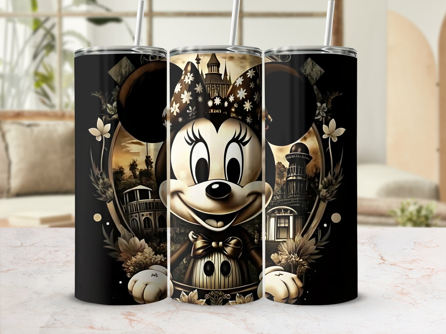 Mickey Mouse Haunted Mansion Tumbler Travel Mug