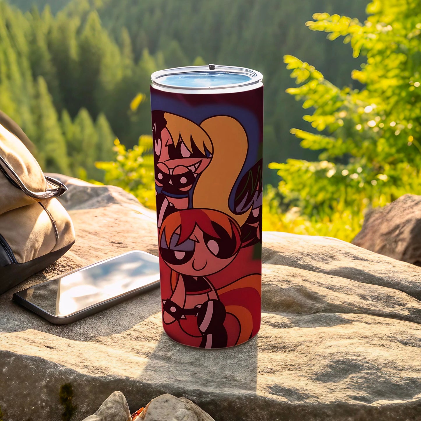 Cartoon Characters Outdoor Travel Mug for Adventure