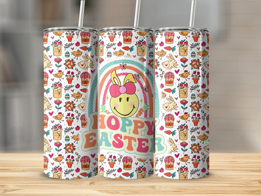 Hoppy Easter Bunny Chick Rainbow Tumbler product type
