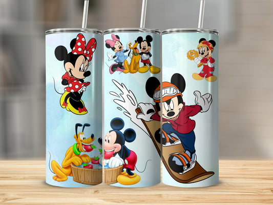 Disney Cartoon Characters Tumbler Cup Collection