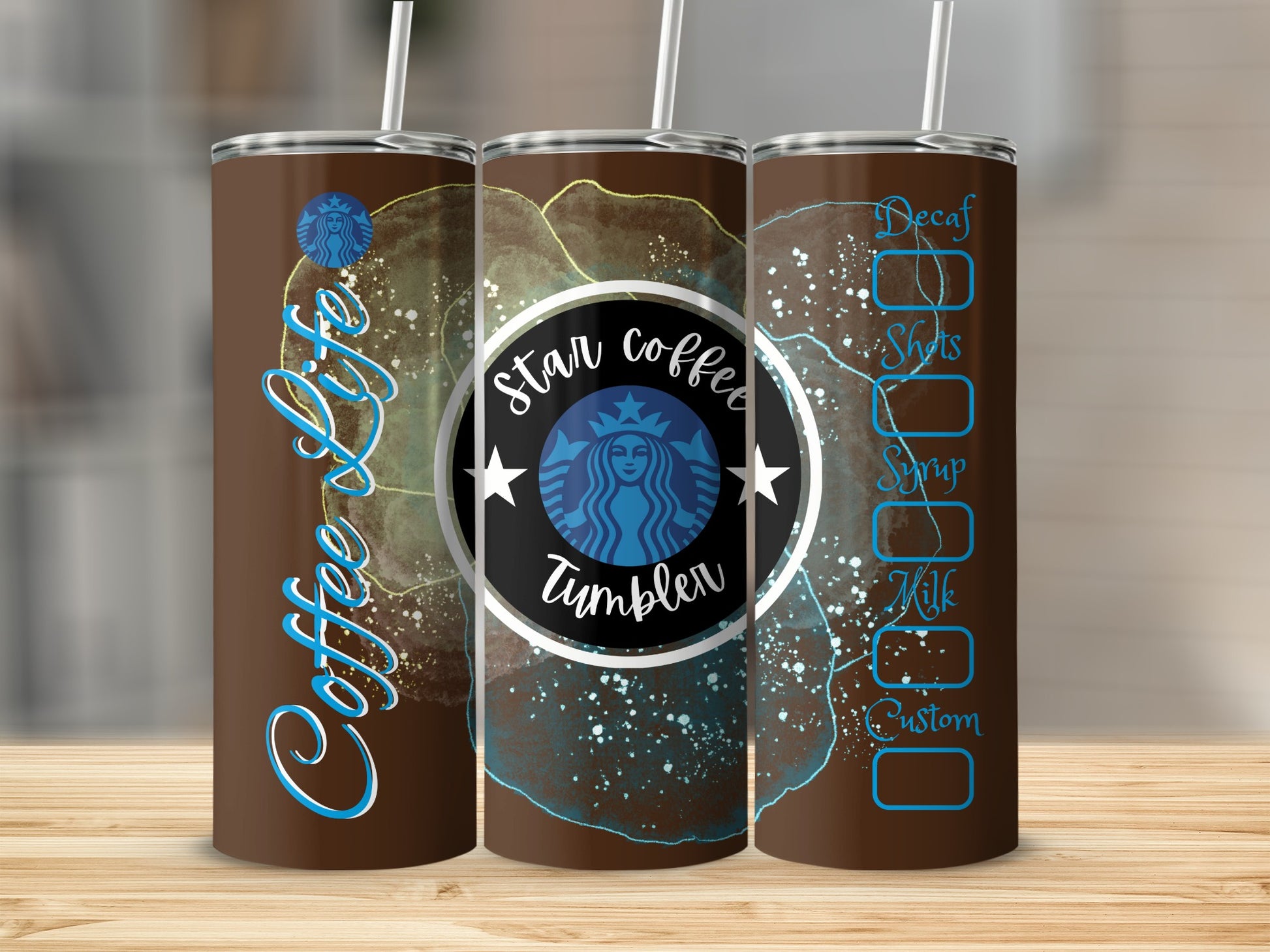 Coffee Life Star Coffee Tumbler for All Your Drinks