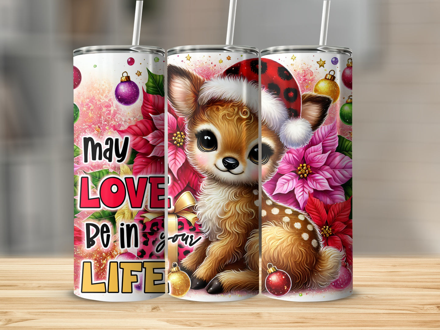 May Love Be In Your Life Festive Holiday Tumbler