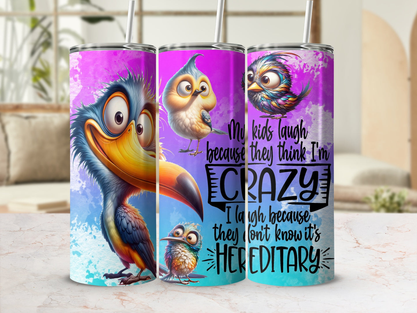 My kids laugh because they think I'm crazy birds product type