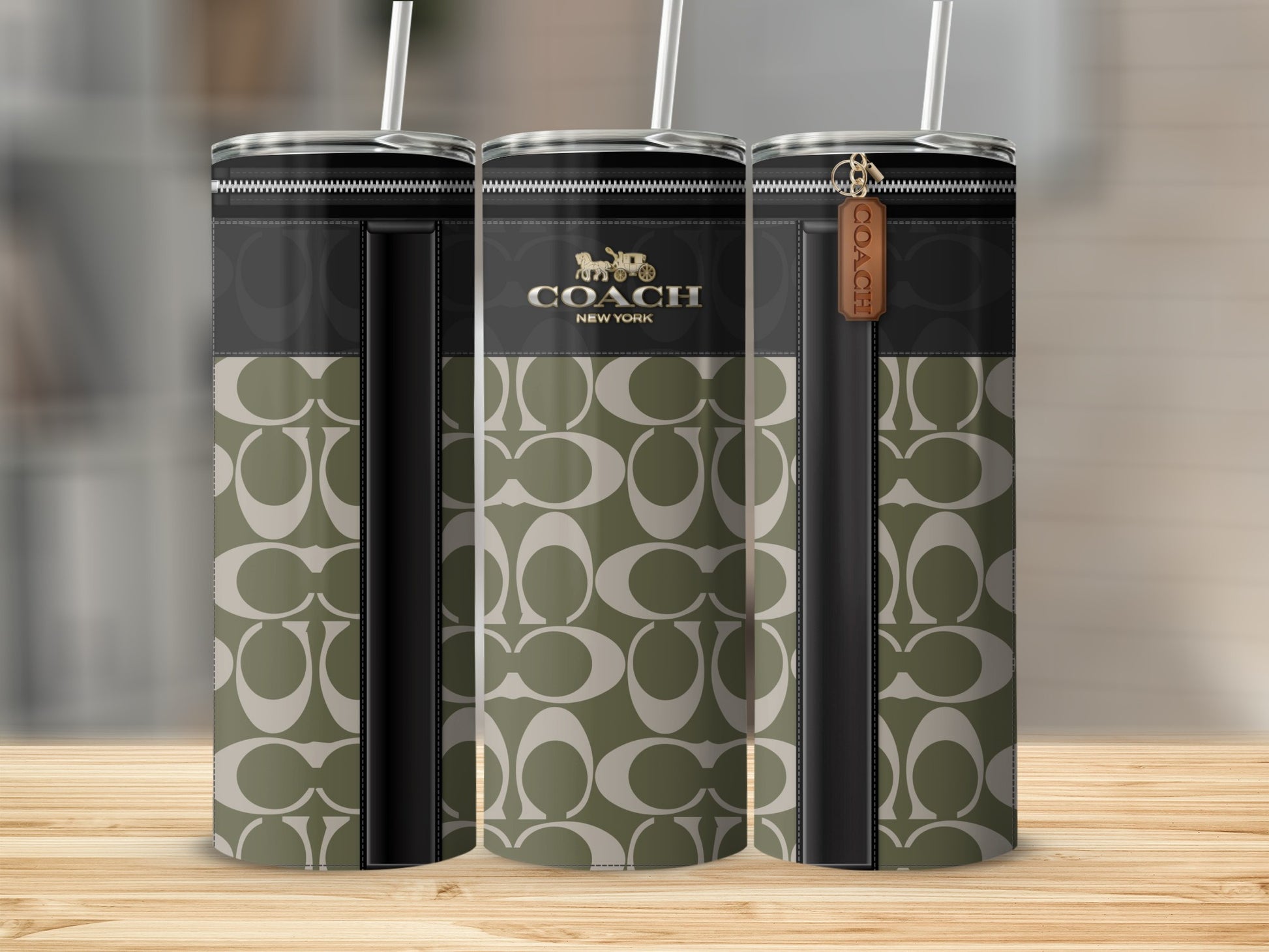 Stylish Coach New York Branded Insulated Tumbler