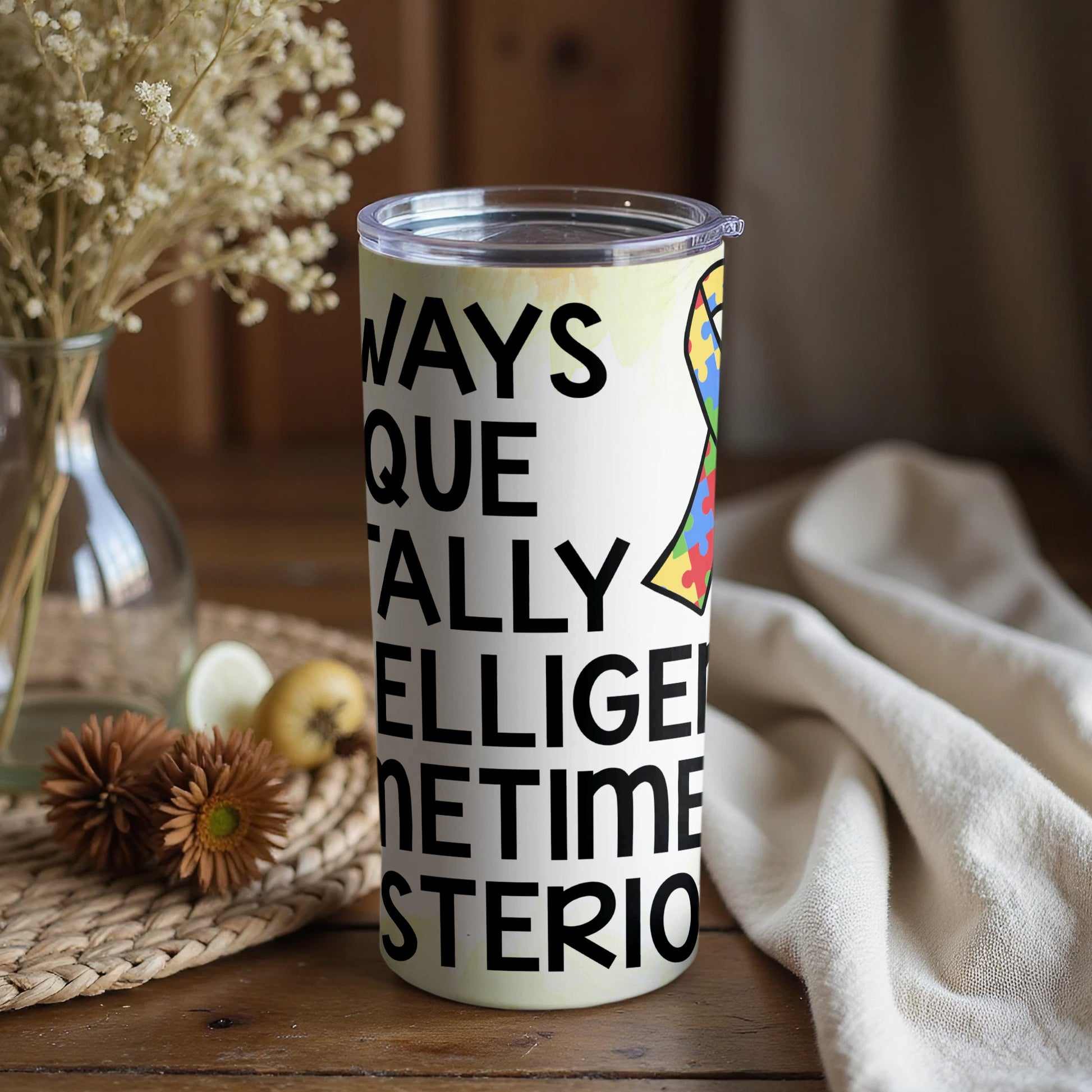 Ways Que Tally Elligen Netime Sterio Tumbler