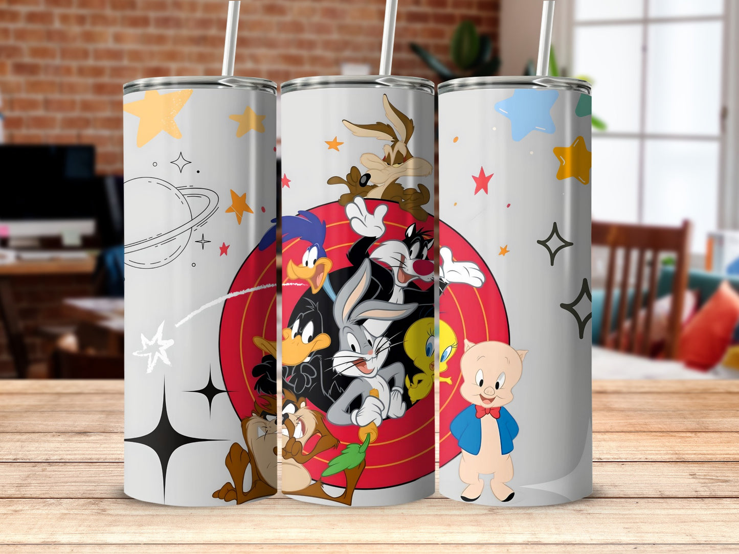 Classic Cartoon Characters Tumbler For Fun Drinks