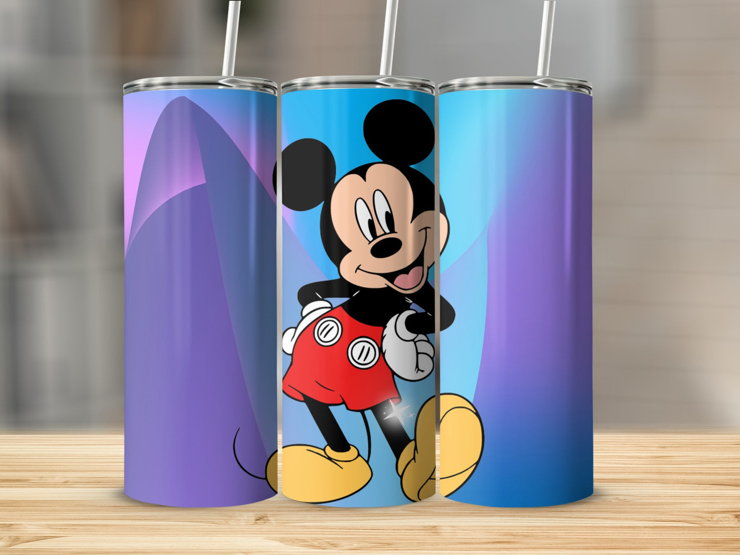 Personalized Mickey Mouse Art Tumbler for Kids