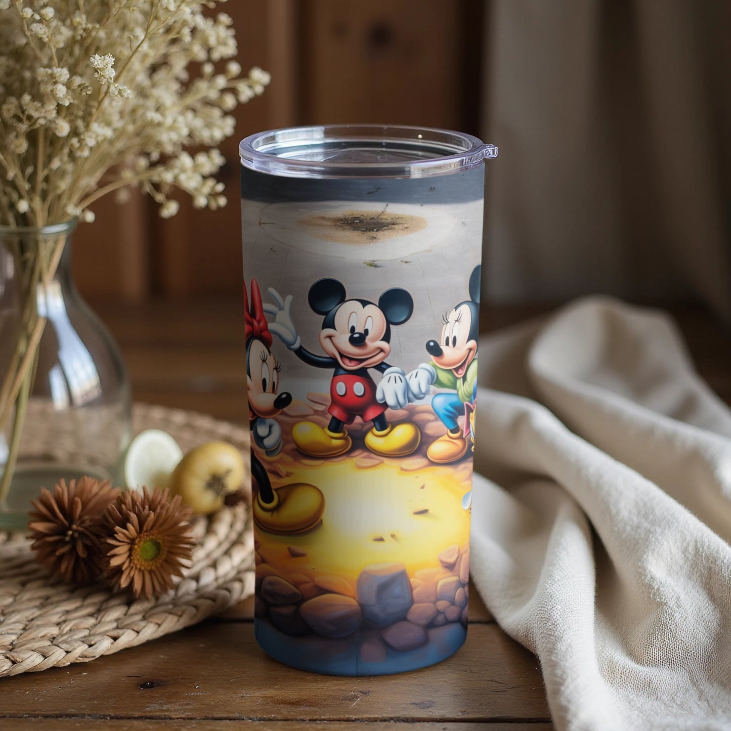 Mickey and Friends Scenic Tumbler