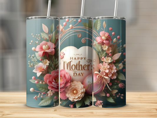Happy Mother's Day Floral Insulated Tumbler Product