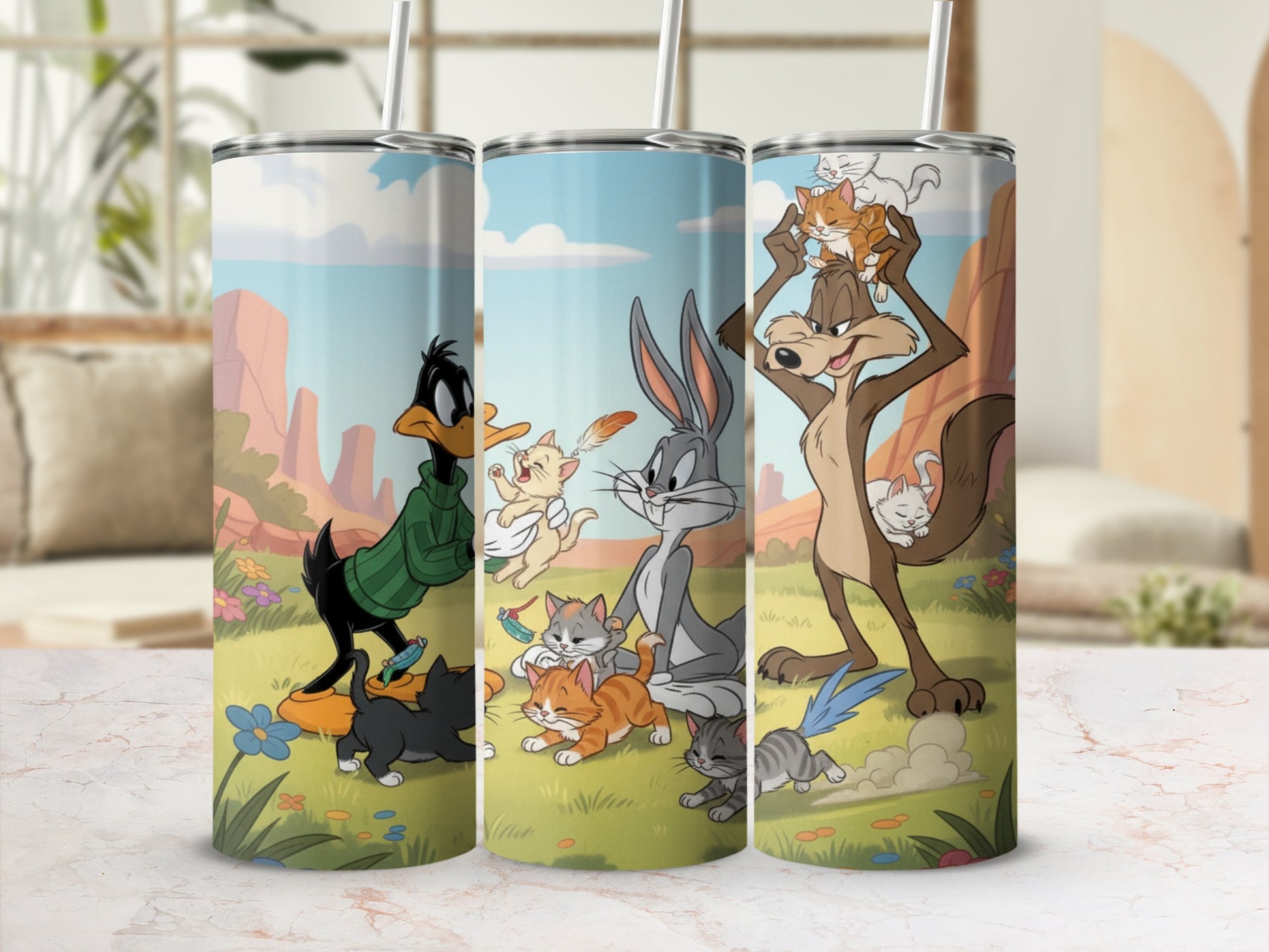 Fun Cartoon Characters Tumbler for Animated Series Fans