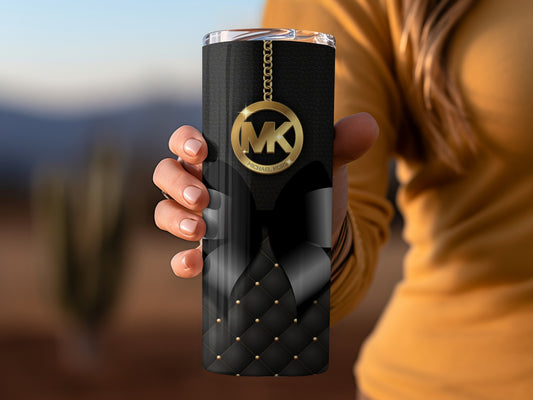 Black and Gold Elegant Tumbler Cup for Stylish Use