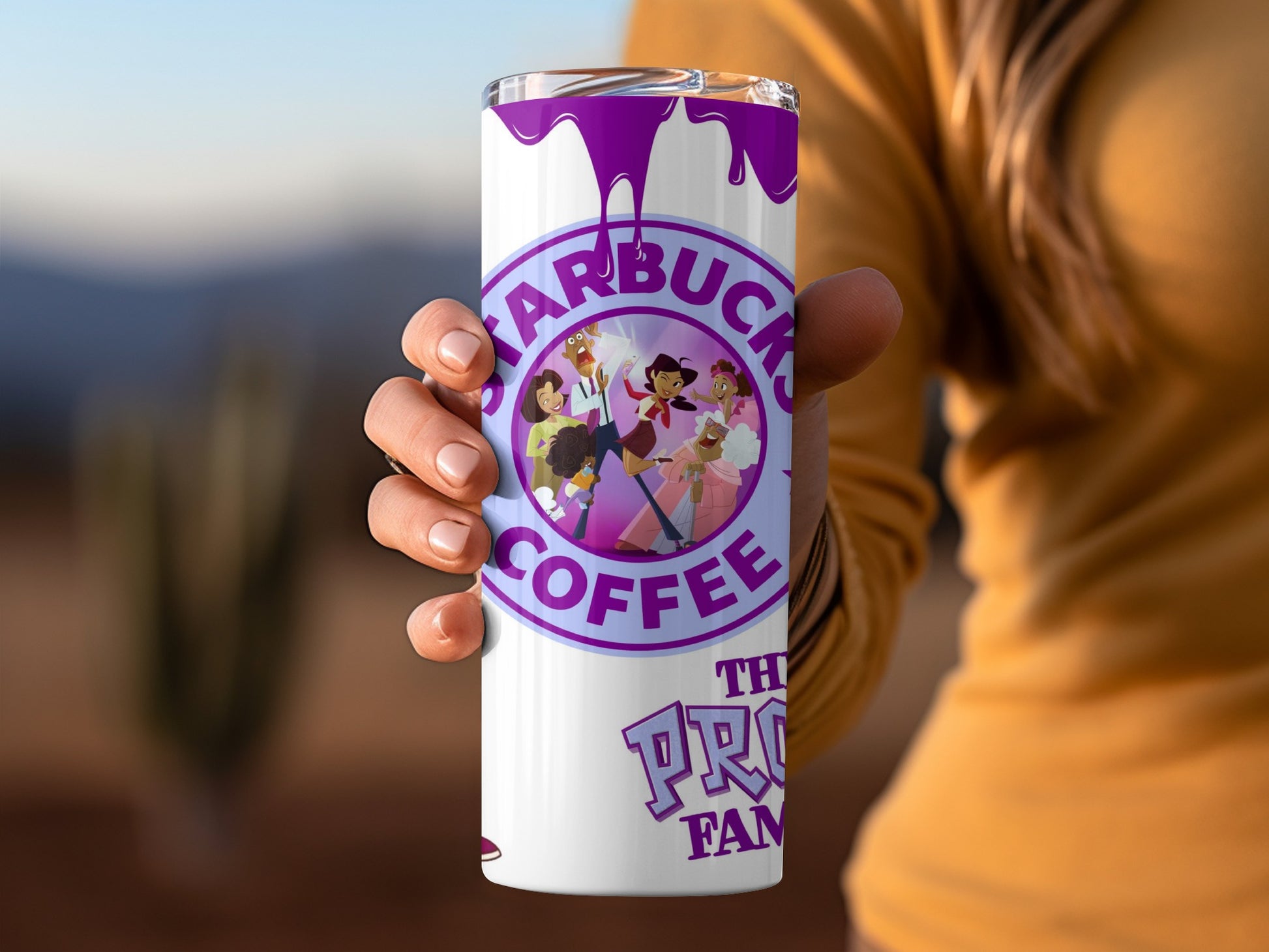 The Proud Family Starbucks Coffee Design Tumbler