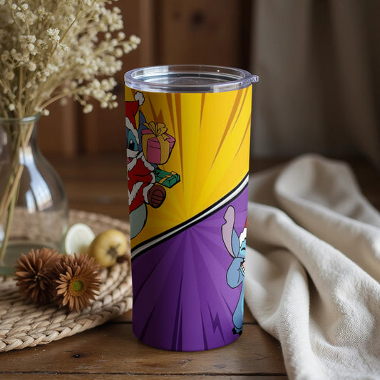 Vibrant Cartoon Character Tumbler for Kids and Adults