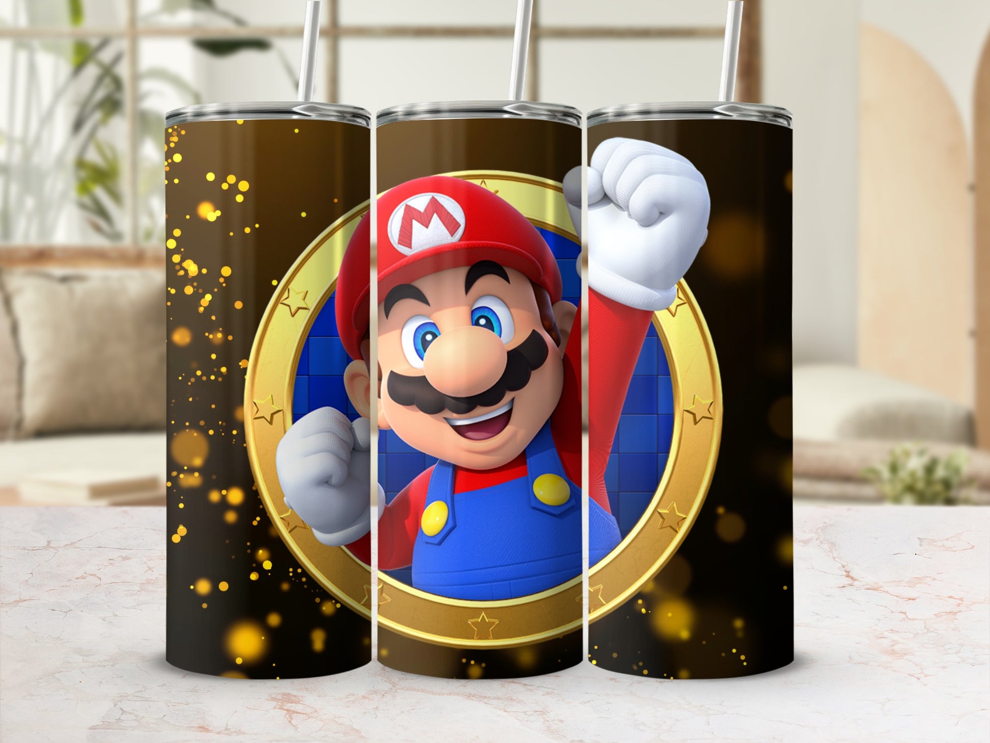Iconic Video Game Character Insulated Tumbler