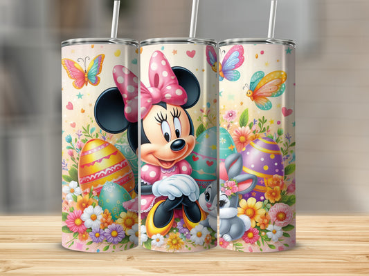 Minnie Mouse Easter Bunny Butterflies Flowers Colorful product type