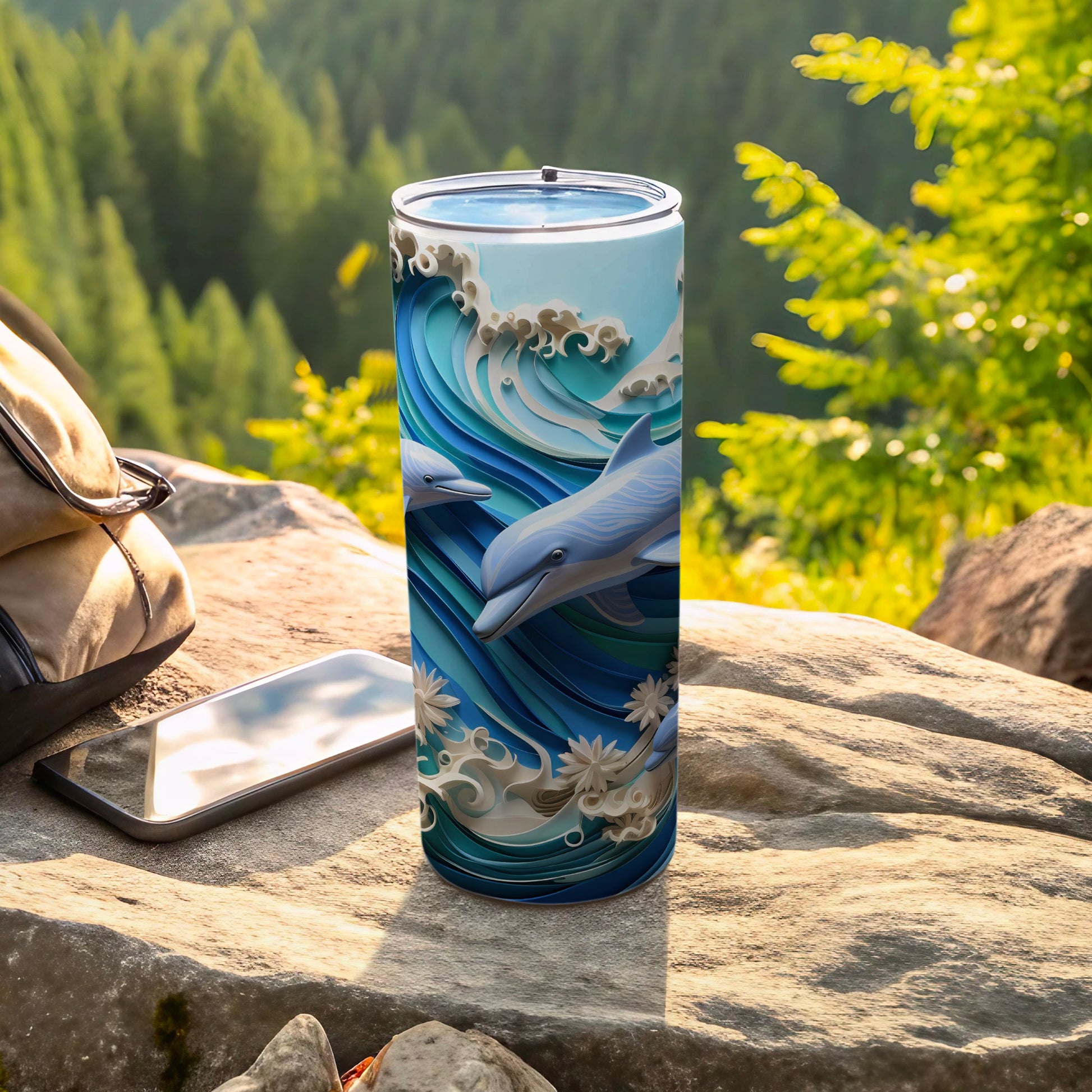 Ocean Waves Dolphin Layered Art Design Tumbler product type
Dolphin
Ocean Waves
Layered Art
Paper Cut
Blue Design
Marine Life
Sea Creature
Tumbler
Drinkware
Beverage Holder
Water Bottle
Animal Print
Aquatic Theme
Unique Art
Gift Idea
Outdoor Use
Summer Style
Travel Mug
Insulated Bottle
Artistic Pattern