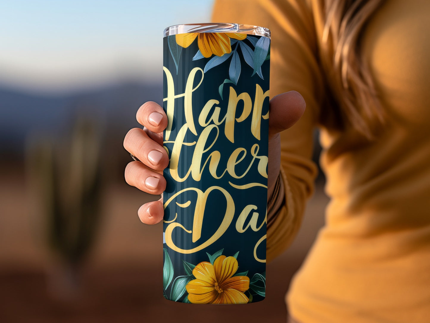 Happy Mother's Day Floral Design Mother's Day Gift Tumblers