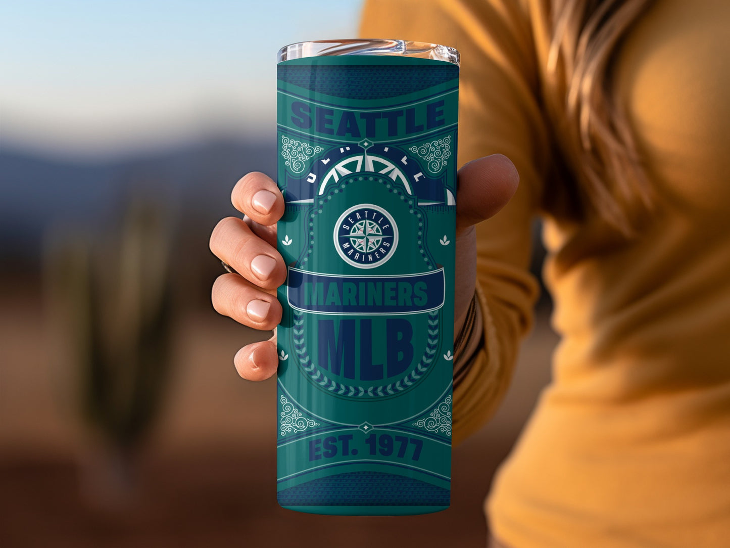Seattle Mariners MLB Team Design For Baseball Fans Tumbler