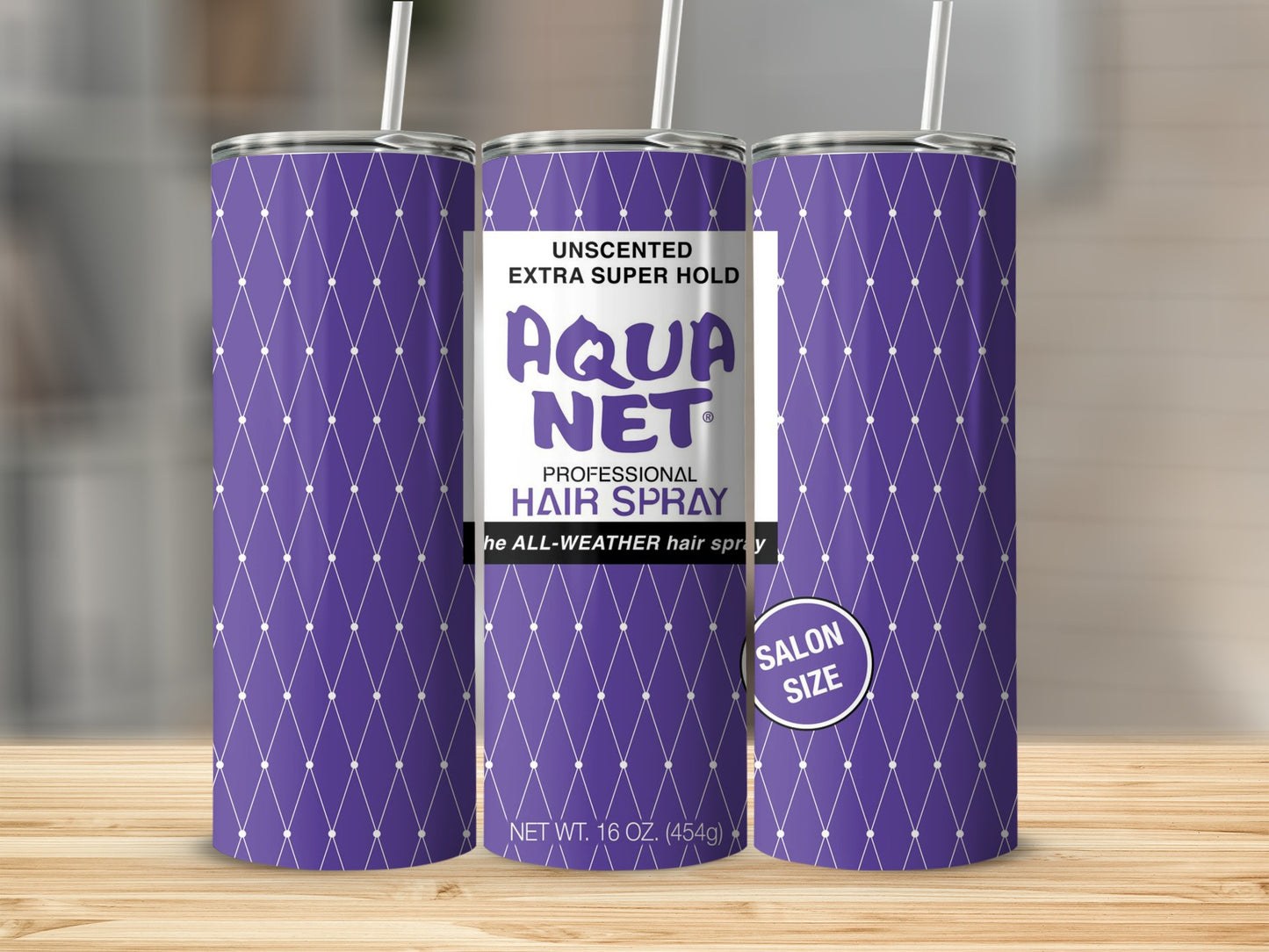 Aqua Net Hair Spray Purple Diamond Tumbler product type