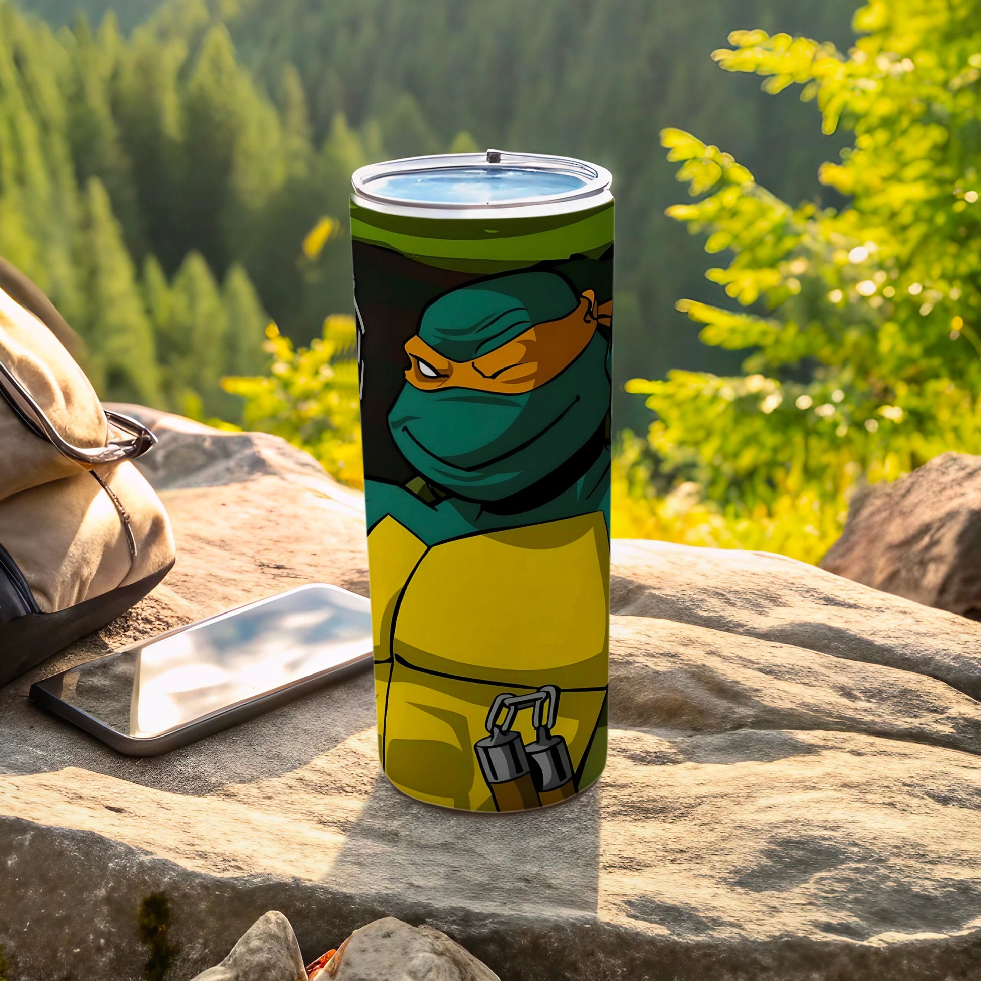 Teenage Mutant Ninja Turtles Design Travel Tumbler